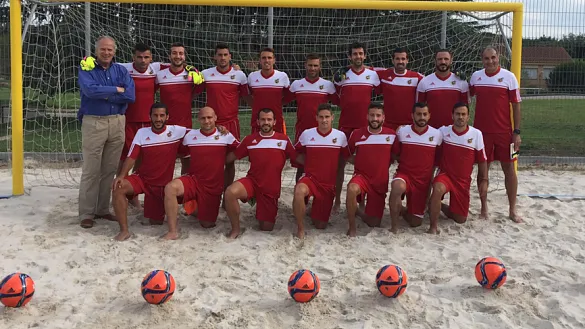 La Selección Española de Fútbol Playa inicia su preparación en el CAR de San Cugat 