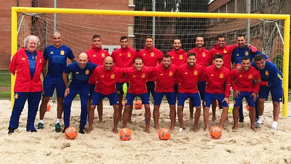 La Selección española de Fútbol Playa inicia su concentración