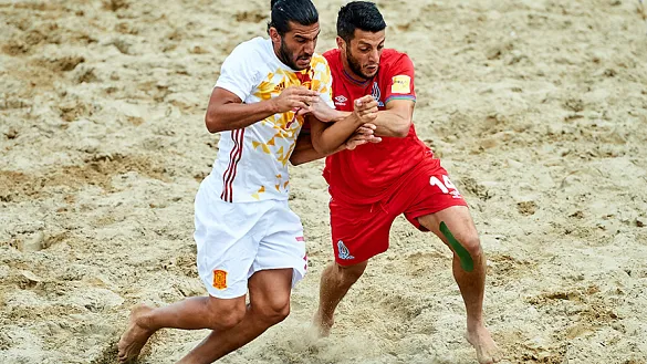 Fútbol playa contra Azerbaiyán
