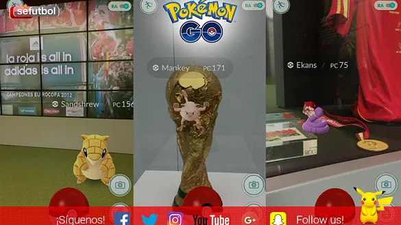 Pokemons en el Museo de la Ciudad