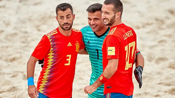 España golea ampliamente a Letonia en su déjà vu moscovita