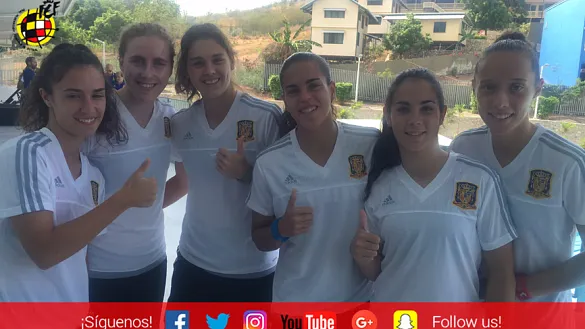 Nahikari, Mariasun, Amaia, Andrea, Ainoa y María - Sub20 Fem