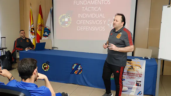 Fede Vidal en las jornadas formativas de Melilla