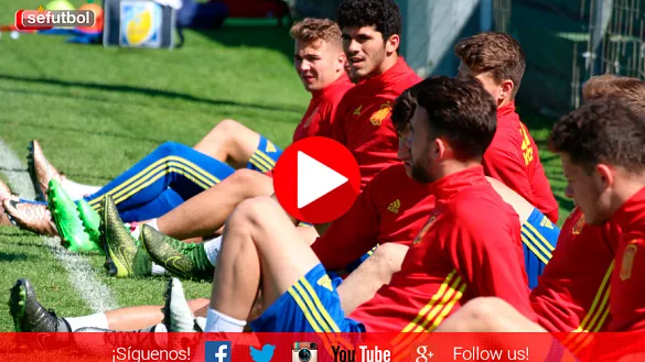 Así es la recuperación física de los internacionales de la Sub-19