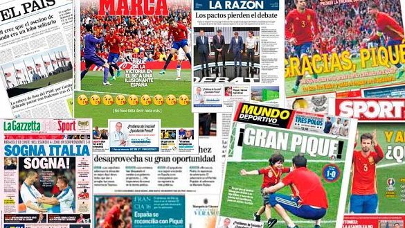 Los medios a nivel nacional y mundial se vuelcan con la victoria en el debut de España