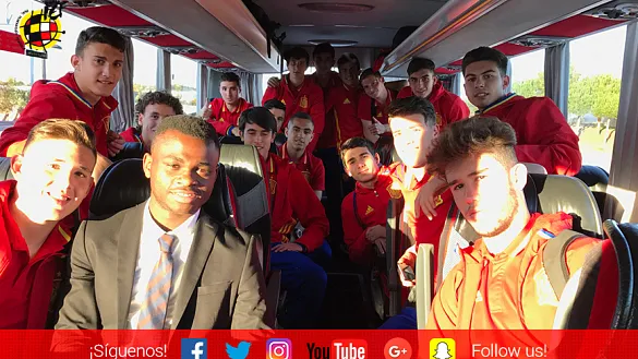 La Sub-17 ya se encuentra en Portugal donde luchará por una plaza para el Campeonato de Europa