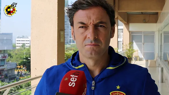 Santi Denia: "Mali es un equipo que también quiere tener la posesión y ataca de manera muy organizada"