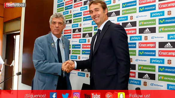 Presentación de Julen Lopetegui como Seleccionador nacional