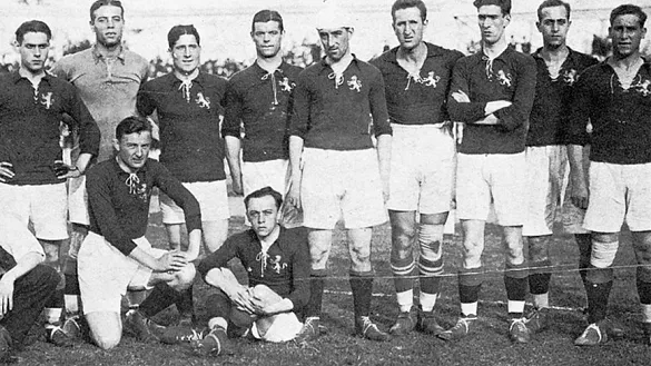 Se cumplen 98 años del día que viajó España a Amberes