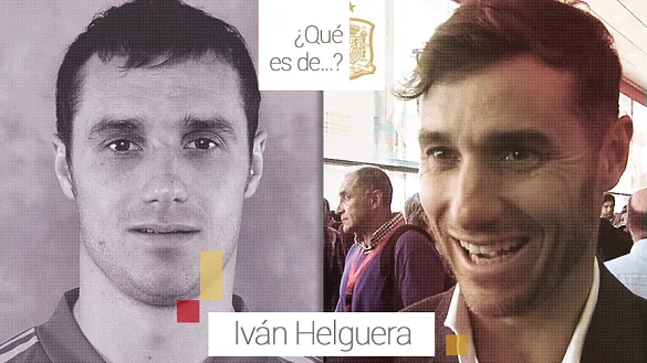 Iván Helguera, jugador de la Selección Española de fútbol