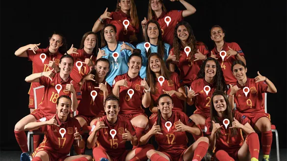 FOTO INTERACTIVA | ¿Quién es quién en la Sub-17 femenina?