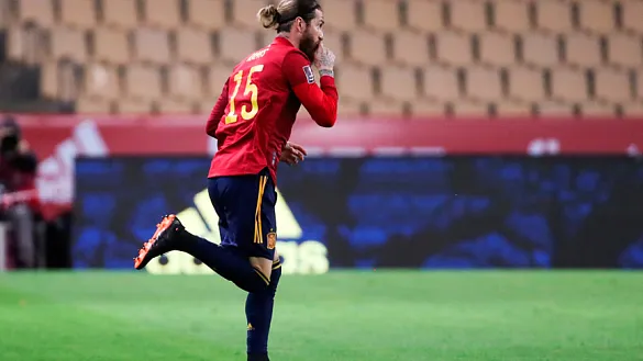 Sergio Ramos alcanza los 180 partidos con la Selección española de fútbol