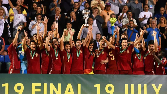 La Selección Española Sub-19, campeona de Europa en Grecia 2015
