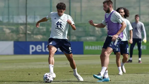 Jesús Vallejo, capitán de la Selección Olímpica, analiza los primeros días de concentración