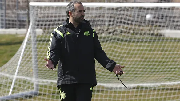 Pedro López, Seleccionador de la Sub-19 Femenina