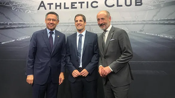 Robert Moreno acudió al estreno del campeonato nacional de Primera División