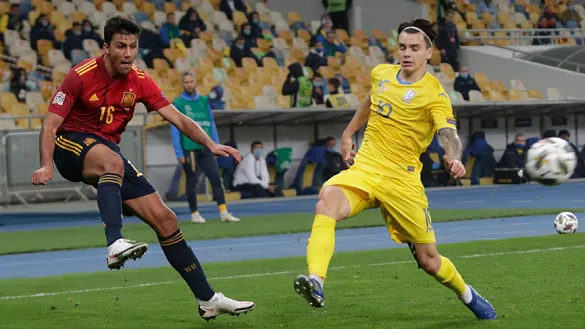 Rodri en una acción del juego