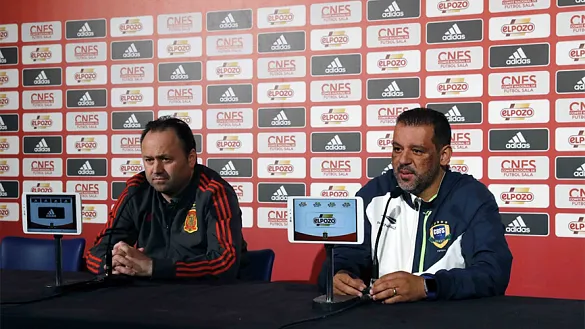 Rueda de prensa de Fede Vidal y Marquinhos Xavier
