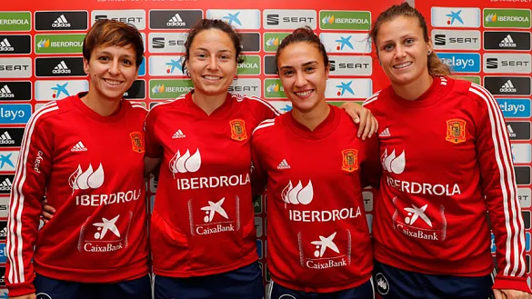 Marta Corredera, Ivana Andrés, Nahikari García y Sandra Paños comparecen ante los medios de comunicación en Deauville