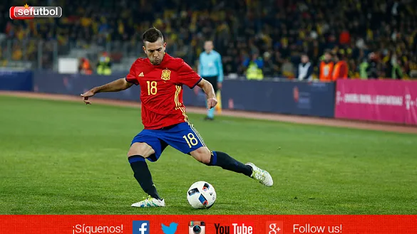 Jordi Alba en la Selección