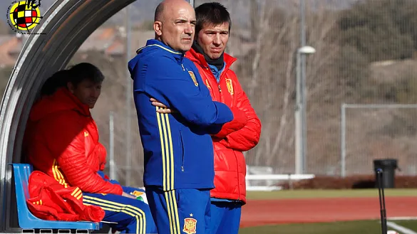 David Gordo y Albert Celades, seleccionadores nacionales Sub-15 y Sub-21 respectivamente