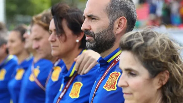 Banquillo de la selección española Sub-20 femenina