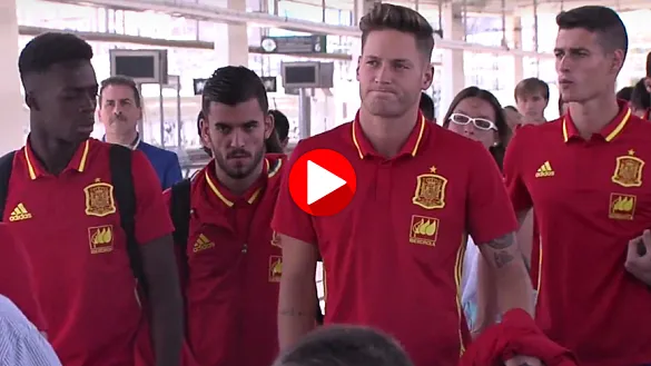 La Selección española Sub-21 viaja hacia Castellón