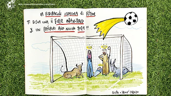 LA RFEF TE DESEA FELIZ NAVIDAD