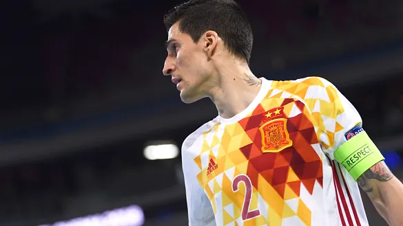 Carlos Ortiz, capitán de la selección española de fútbol sala