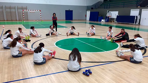 La Sub-19 Femenina de fútbol sala ya está en Portugal