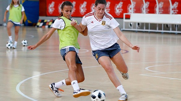 La Sub-18 Femenina de Fútbol Sala cierra la preparación con un amistoso ante el Leganés