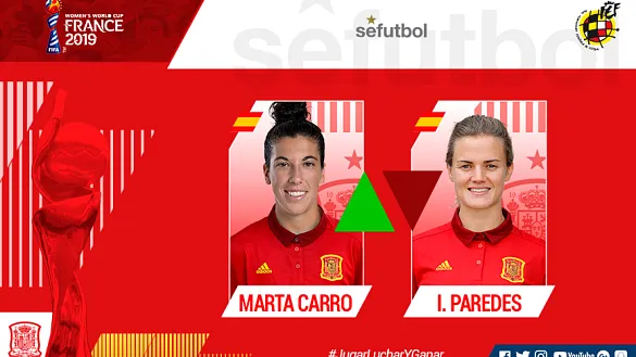 Cambios en la convocatoria Absoluta Femenina