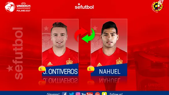 Cambios en los internacionales Sub-21 que entrenarán con el equipo