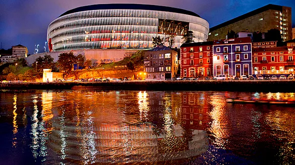 Vista del estadio Nuevo San Mamés de Bilbao