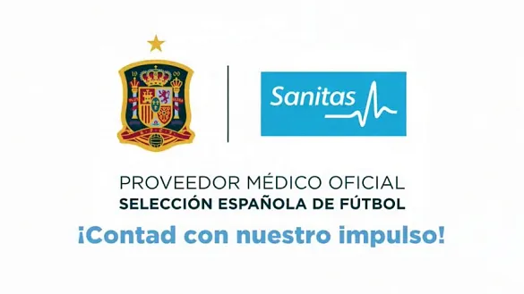 Sanitas, colaborador oficial de la Selección Española
