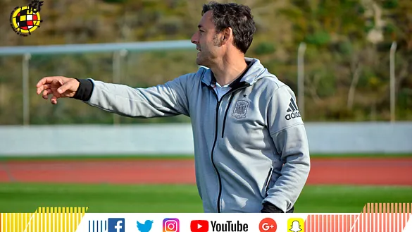 Santi Denia, seleccionador nacional Sub-17