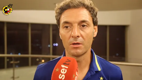 Santi Denia: "Ha sido un partido que nos ha exigido sacar lo mejor de cada uno y del equipo"