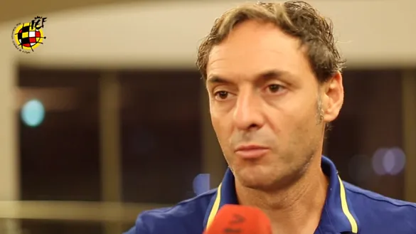 Santi Denia: "En el segundo tiempo hemos tenido acercamientos para poder haber empatado el partido"