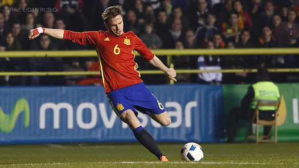 Saúl Ñíguez, jugador internacional Sub-21