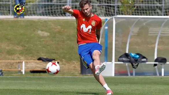 Saúl Ñíguez, jugador de la Selección española Sub-21