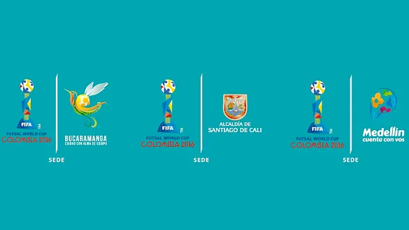 Sedes del Mundial de Colombia de Fútbol Sala