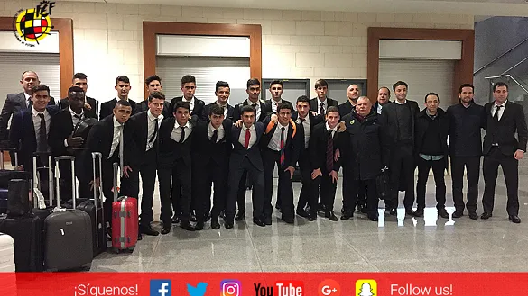 El combinado nacional Sub-17 ya se encuentra en Mahón