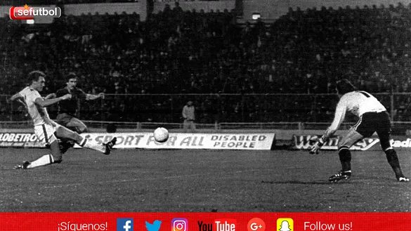 España ganó en Wembley en 1981
