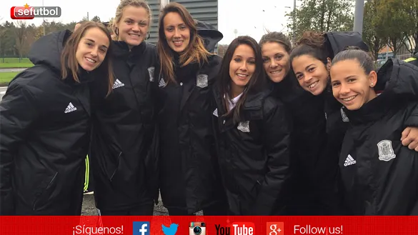 La Selección femenina ya está de vuelta en Madrid