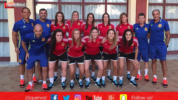 Selección Fútbol playa femenina