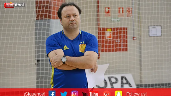 Seleccionador Fútbol Sala Federico Vidal 