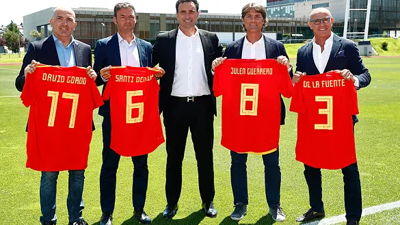 Presentación de los seleccionadores nacionales