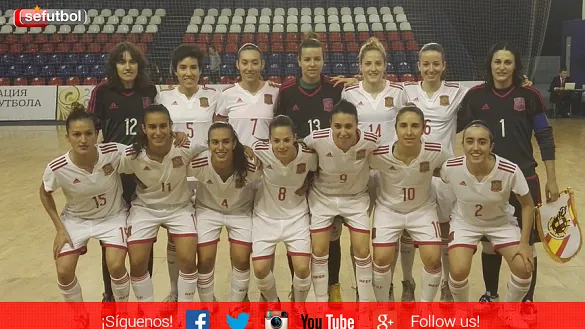 La Selección de fútbol sala femenina