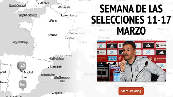 Semana de las selecciones del 11 al 17 de marzo