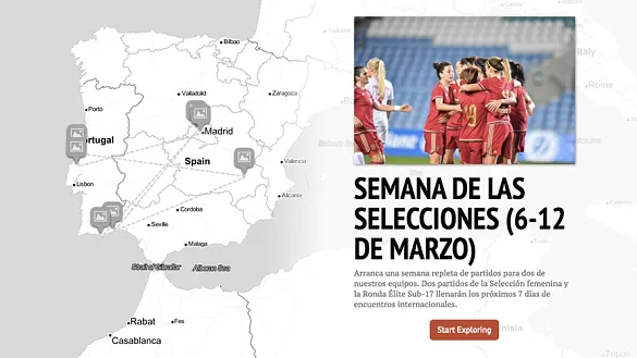 Comienzan 7 días llenos de fútbol en la Selección española